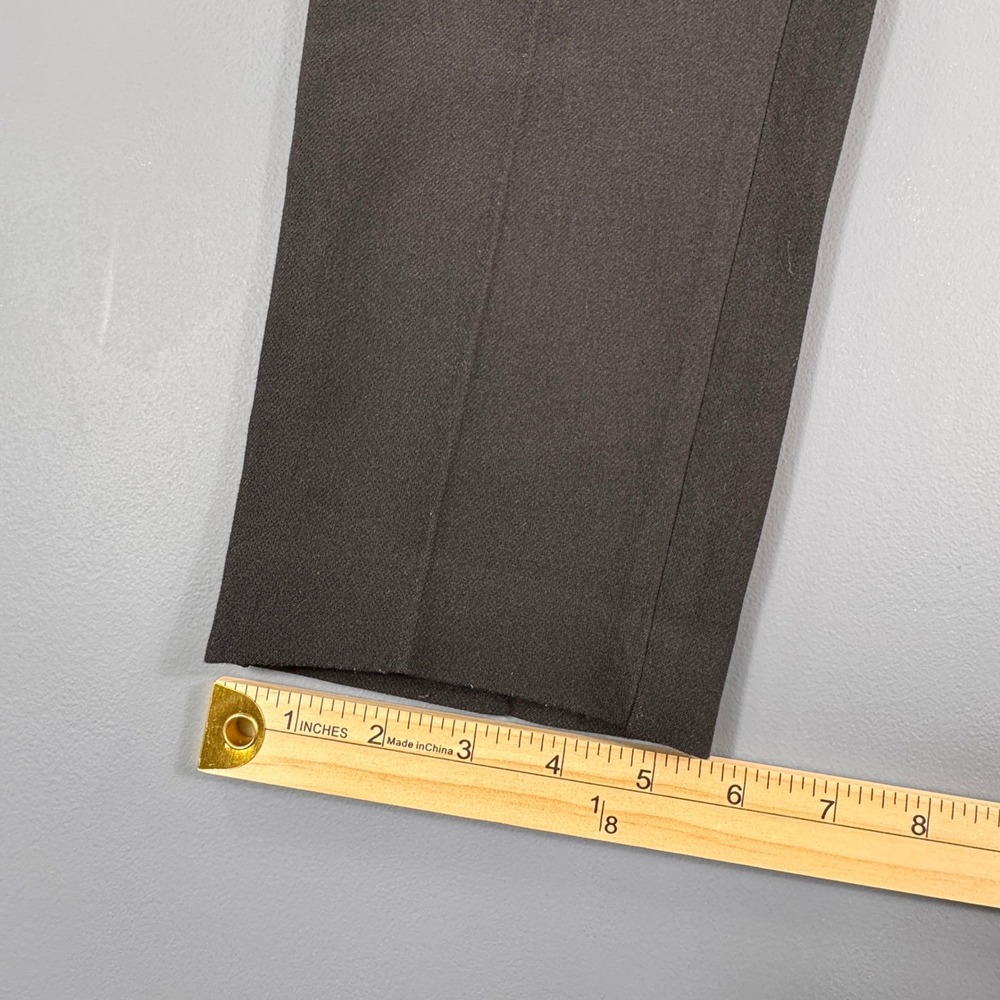 Emporio Armani Mens‎ Size 40 Black Wool Blend Dress Pants Size 40 - Picture 4 of 10